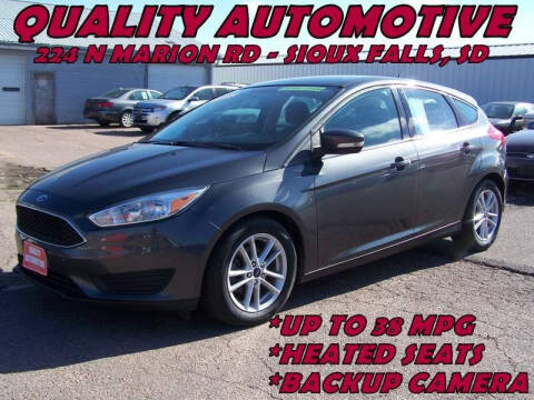 2018 Ford Focus for sale at Quality Automotive in Sioux Falls SD