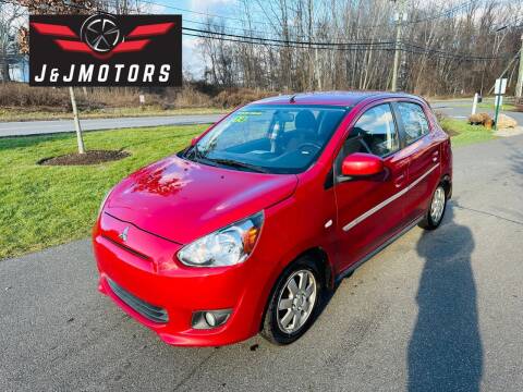 2014 Mitsubishi Mirage for sale at J & J MOTORS in New Milford CT