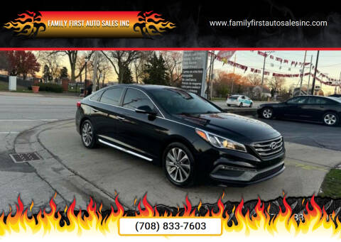 2017 Hyundai Sonata for sale at Family First Auto Sales Inc in Chicago Heights IL