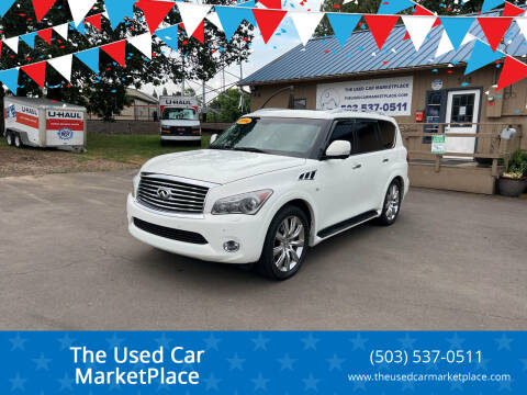 2014 Infiniti QX80 for sale at The Used Car MarketPlace in Newberg OR