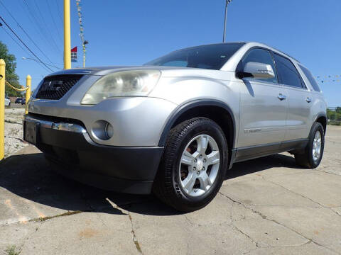 2007 GMC Acadia for sale at RPM AUTO SALES - MAIN in Flint MI