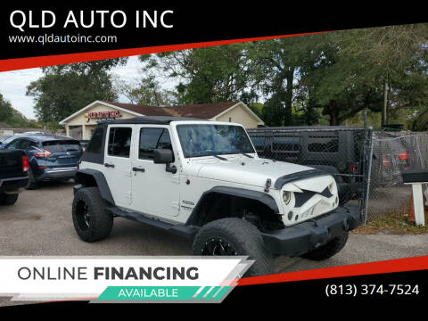 2014 Jeep Wrangler Unlimited for sale at QLD AUTO INC in Tampa FL