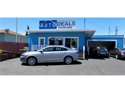 2015 Chrysler 200 for sale at AutoDeals in Hayward CA