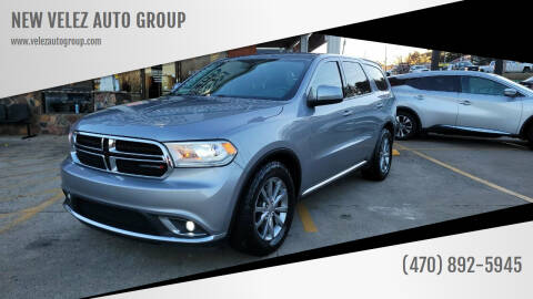 2018 Dodge Durango for sale at NEW VELEZ AUTO GROUP in Gainesville GA