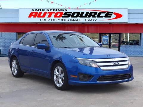2012 Ford Fusion for sale at Autosource in Sand Springs OK