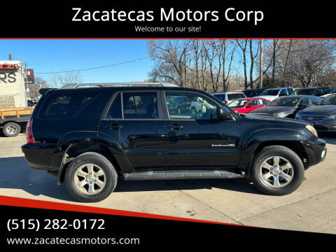 2004 Toyota 4Runner for sale at Zacatecas Motors Corp in Des Moines IA