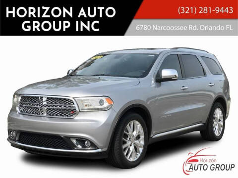 2014 Dodge Durango for sale at HORIZON AUTO GROUP INC in Orlando FL