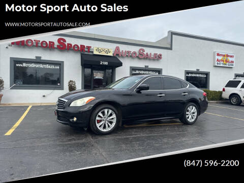 2011 Infiniti M37 for sale at Motor Sport Auto Sales in Waukegan IL