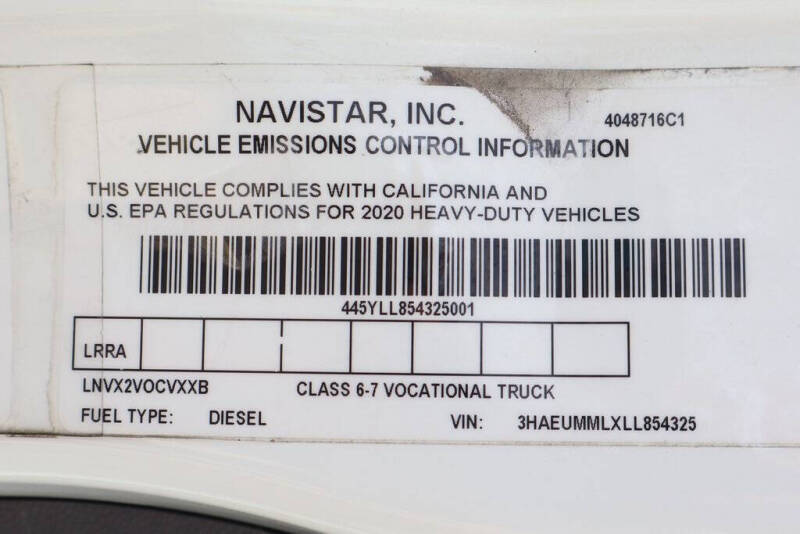 2020 International MV607