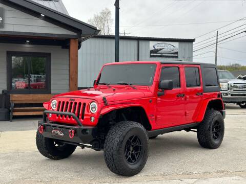 2015 Jeep Wrangler Unlimited for sale at Fesler Auto in Pendleton IN
