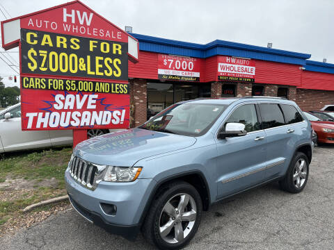 2013 Jeep Grand Cherokee for sale at HW Auto Wholesale in Norfolk VA
