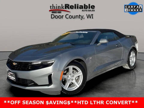 2023 Chevrolet Camaro for sale at RELIABLE AUTOMOBILE SALES, INC in Sturgeon Bay WI