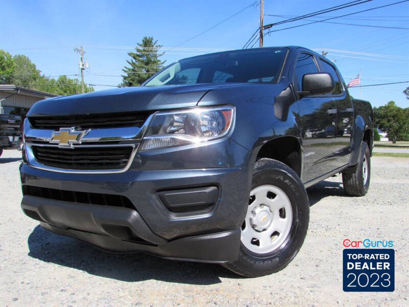 Used 2019 Chevrolet Colorado Work Truck with VIN 1GCGSBEA9K1312563 for sale in Thomasville, NC