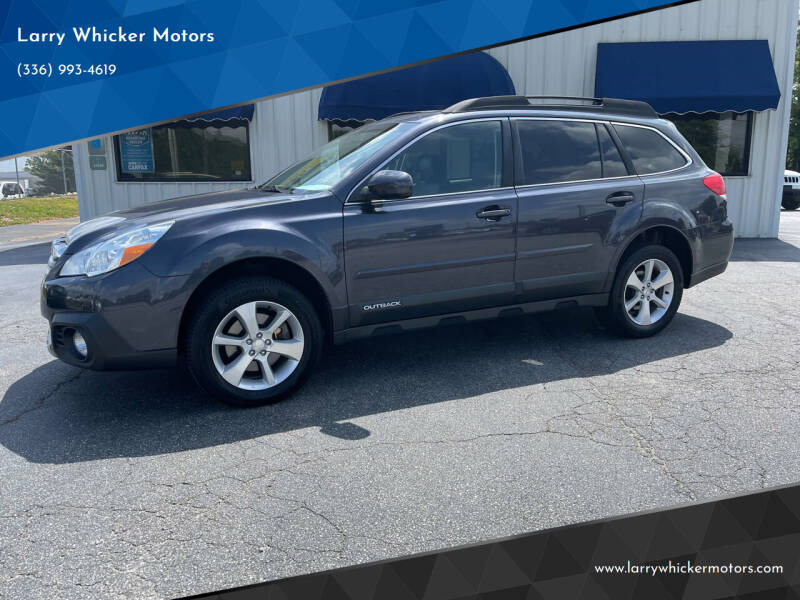 2013 Subaru Outback for sale at Larry Whicker Motors in Kernersville NC
