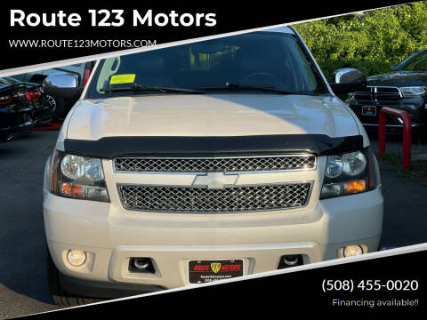 2012 Chevrolet Tahoe for sale at Route 123 Motors in Norton MA