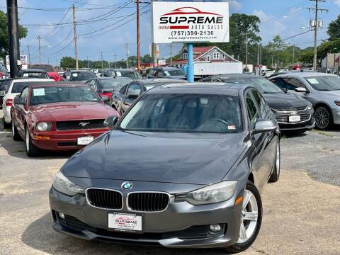 2014 BMW 3 Series for sale at Supreme Auto Sales in Chesapeake VA