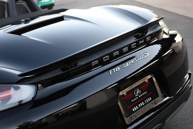 2018 Porsche 718 Boxster S