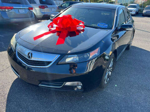 2014 Acura TL for sale at Charlotte Auto Group, Inc in Monroe NC