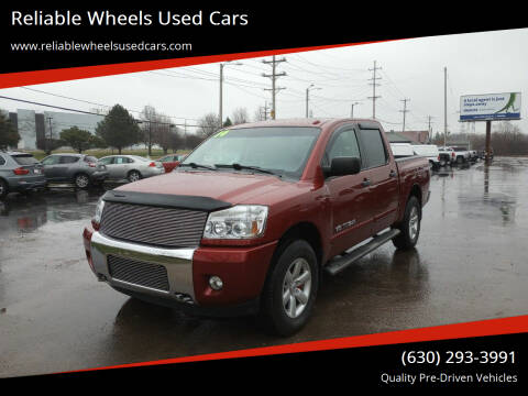 2014 Nissan Titan for sale at Reliable Wheels Used Cars in West Chicago IL