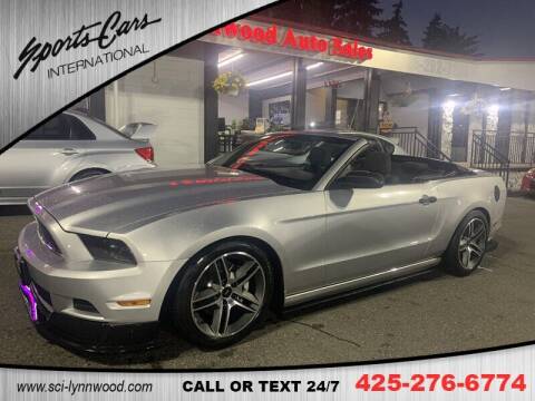 2014 Ford Mustang for sale at Sports Cars International in Lynnwood WA