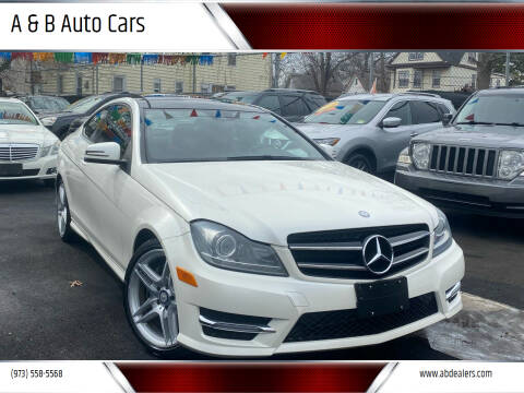 2014 Mercedes-Benz C-Class for sale at A & B Auto Cars in Newark NJ