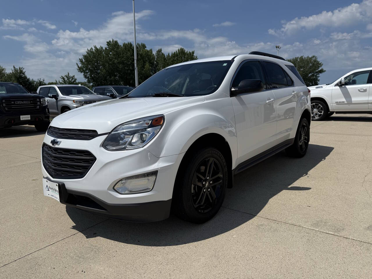 White 2017 Chevrolet Equinox LT AWD LT 4dr SUV w/1LT 2