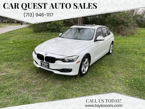 2013 BMW 3 Series for sale at CAR QUEST AUTO SALES in Houston TX