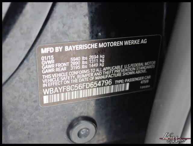 2015 BMW 7 Series ALPINA B7 LWB xDrive