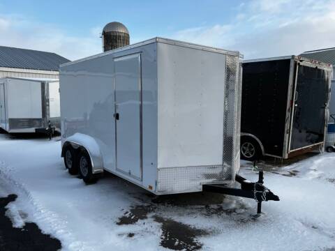 2023 Pace American 7x16 V-Nose Tandem Axle 7K for sale at Forkey Auto & Trailer Sales in La Fargeville NY