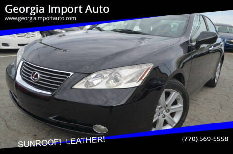 2007 Lexus ES 350 for sale at Georgia Import Auto in Alpharetta GA