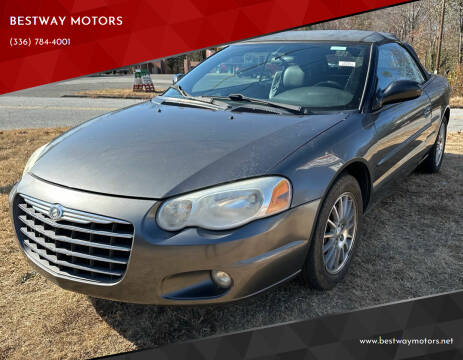 2005 Chrysler Sebring for sale at BESTWAY MOTORS in Winston Salem NC