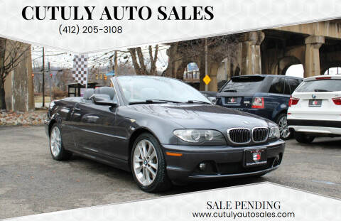 2006 BMW 3 Series for sale at Cutuly Auto Sales in Pittsburgh PA