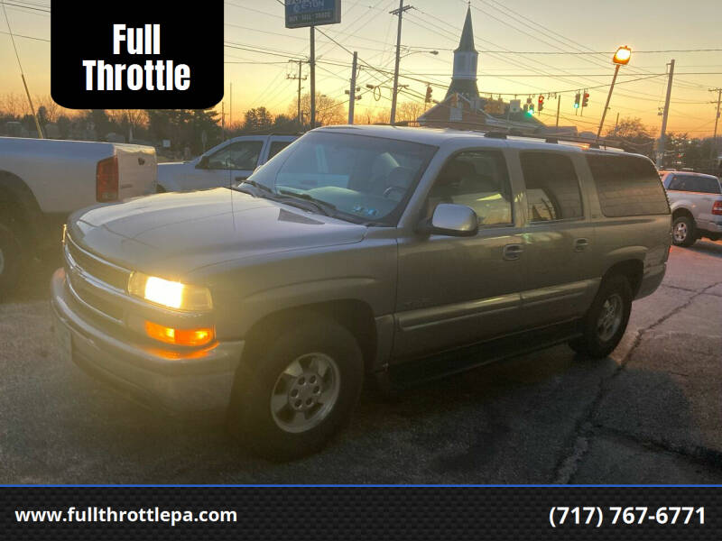 2000 Chevrolet Suburban for sale at Full Throttle in York PA