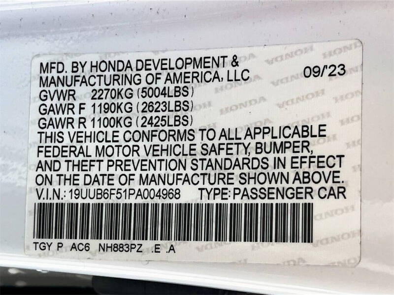 2023 Acura TLX SH-AWD w/A-SPEC