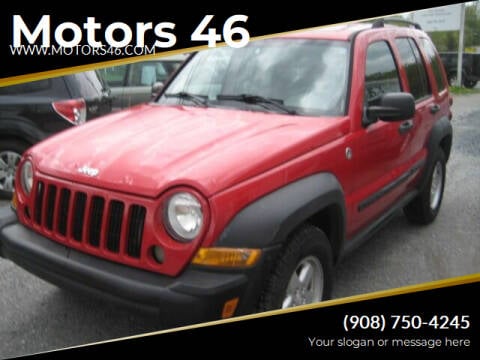 2005 Jeep Liberty for sale at Motors 46 in Belvidere NJ