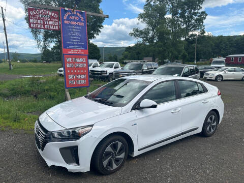2017 Hyundai Ioniq Hybrid for sale at Wahl to Wahl Car Sales in Cooperstown NY