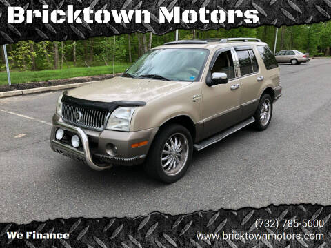 2004 Mercury Mountaineer for sale at Bricktown Motors in Brick NJ