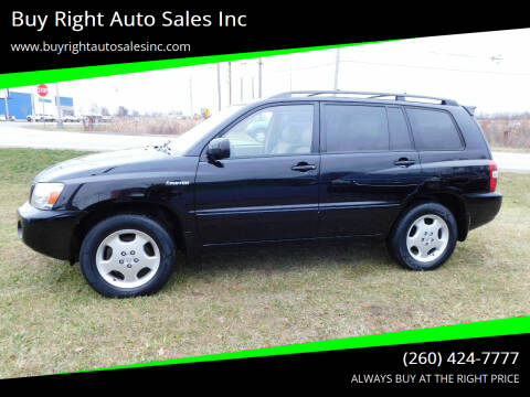 2005 Toyota Highlander for sale at Buy Right Auto Sales Inc in Fort Wayne IN