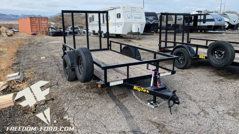 2024 Big Tex Trailer 30SA-10BK Single Axle Utility for sale at Freedom Ford Inc in Gunnison UT