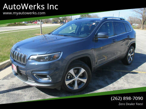 2021 Jeep Cherokee for sale at AutoWerks Inc in Sturtevant WI