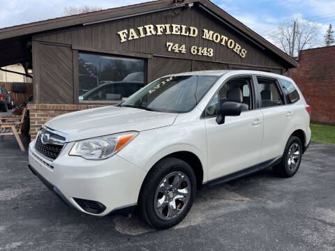 2014 Subaru Forester for sale at Fairfield Motors in Fort Wayne IN