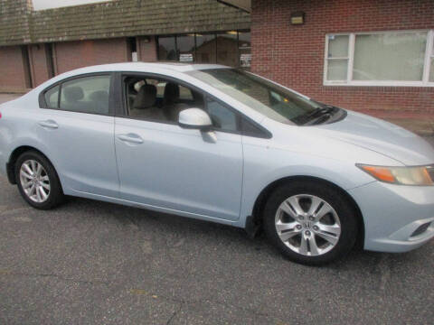 2012 Honda Civic for sale at Funderburk Auto Wholesale in Chesapeake VA