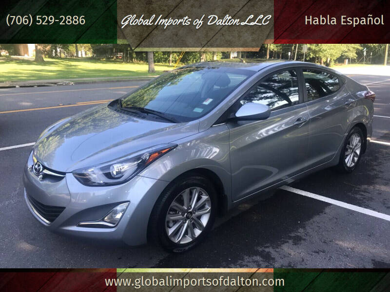 2015 Hyundai Elantra for sale at Global Imports of Dalton LLC in Dalton GA