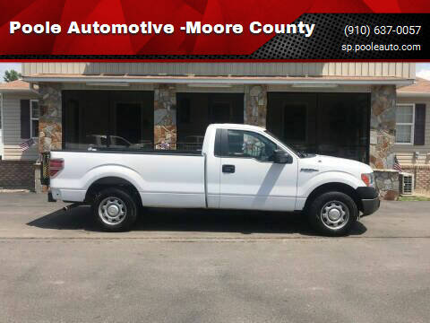 2014 Ford F-150 for sale at Poole Automotive in Laurinburg NC