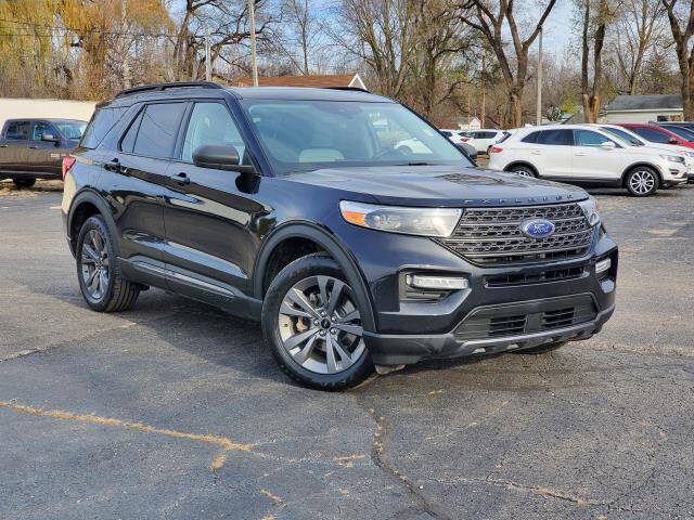 2021 Ford Explorer for sale at Miller Auto Sales in Saint Louis MI