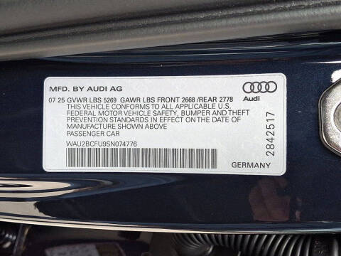 2025 Audi A5 quattro Premium Plus TFSI