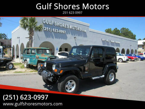 2001 Jeep Wrangler for sale at Gulf Shores Motors in Gulf Shores AL