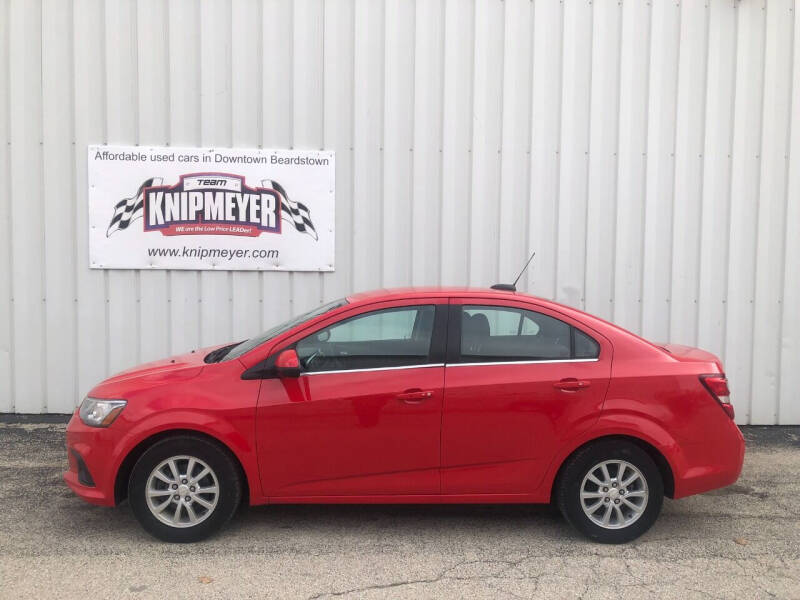 Used 2017 Chevrolet Sonic LT with VIN 1G1JD5SB6H4125053 for sale in Beardstown, IL