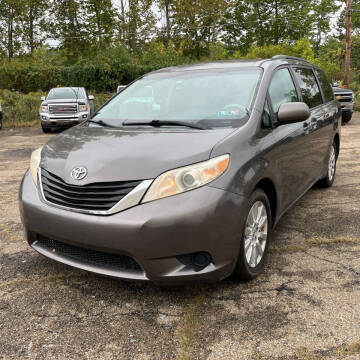 2012 Toyota Sienna for sale at Auto Town Used Cars in Morgantown WV