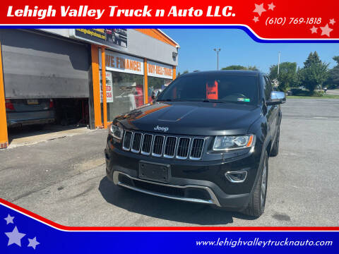 2014 Jeep Grand Cherokee for sale at Lehigh Valley Truck n Auto LLC. in Schnecksville PA